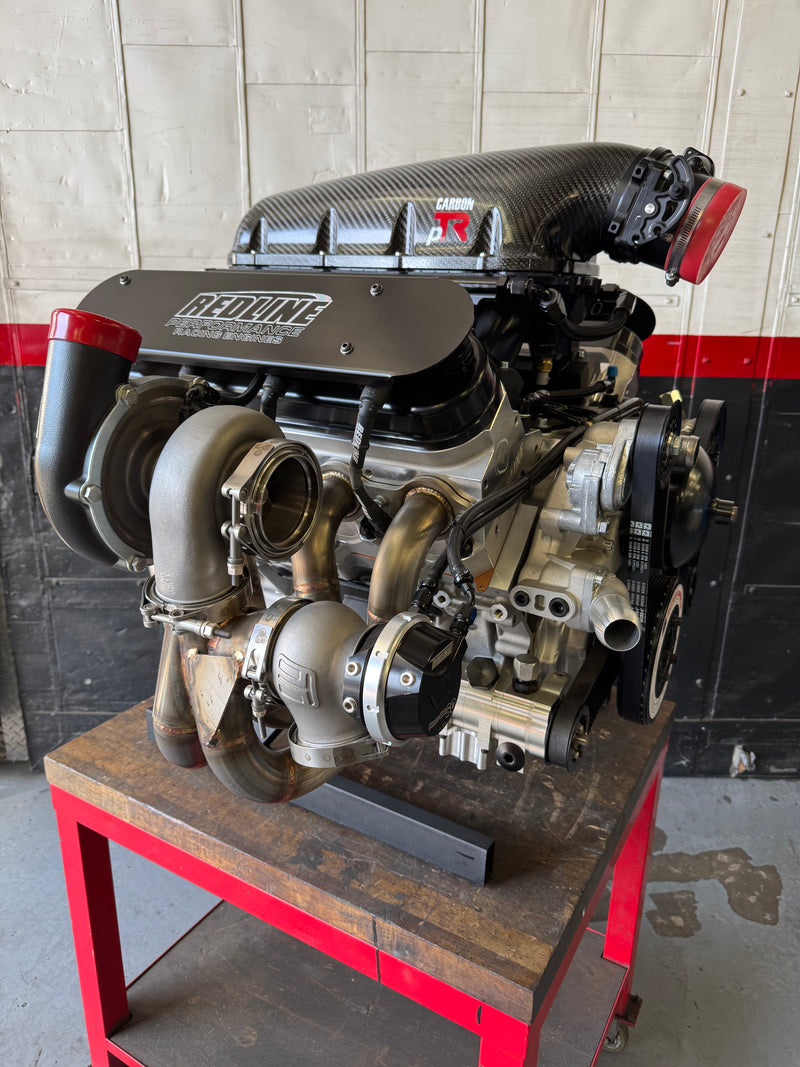 Twin Turbo RHS 454ci Dry Sump Race Motor 1800HP