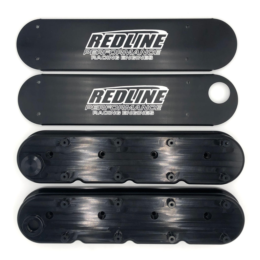 Redline Billet LS Valve Covers with Coil Mounts