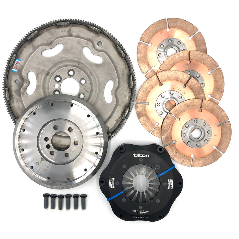 Tilton 4 Disc Complete Clutch Kit